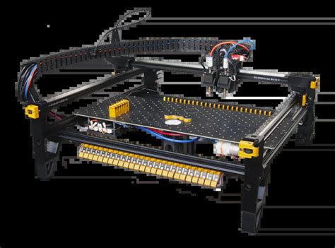 The LumenPnP is an open source pick and place machine..